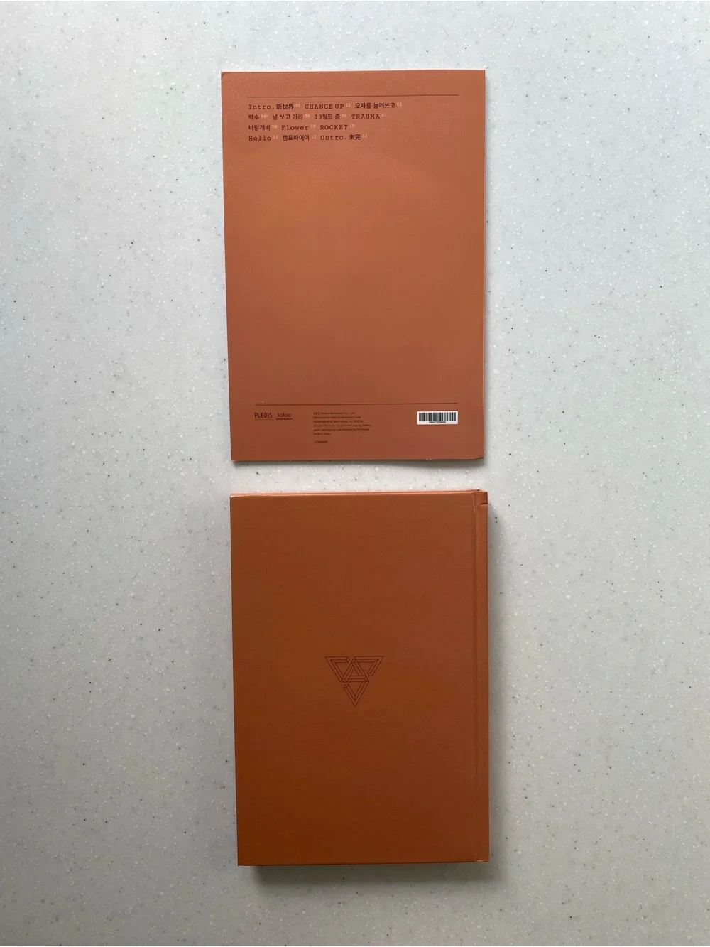 Teen, Age - Seventeen 2nd Album Orange Version 2017 CD Photo Book K-Pop